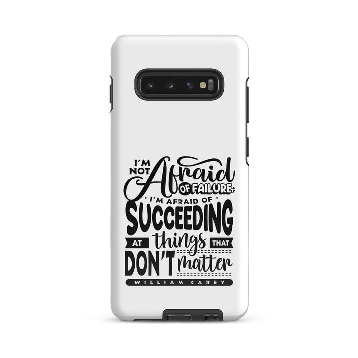 Christian Phone Case William Carey's Things That Matter White for Samsung® Samsung® Phone Cases Glossy Samsung Galaxy S10 Plus