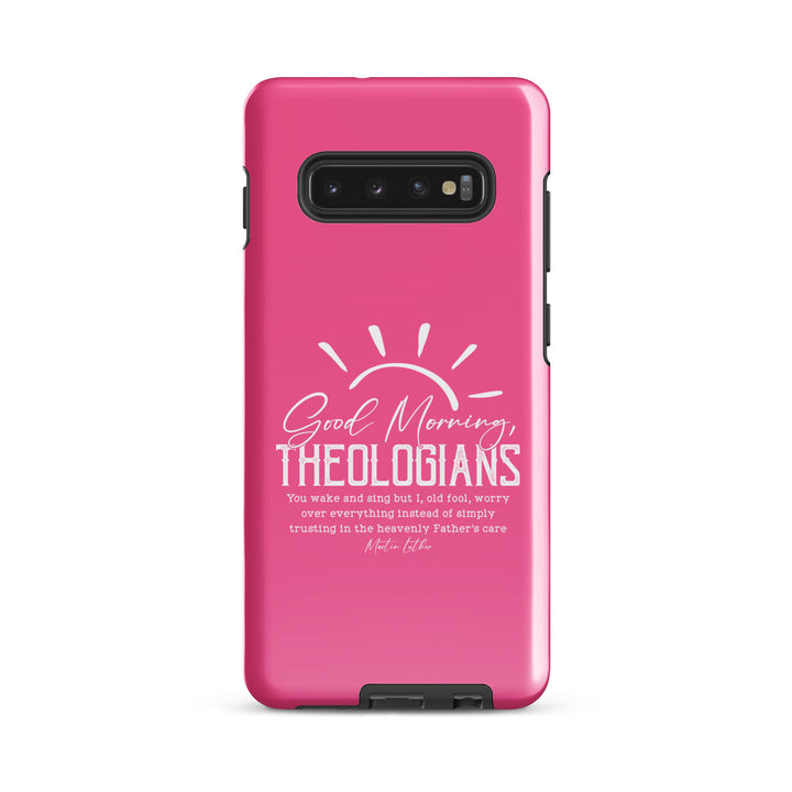 Christian Phone Case Martin Luther's Theologians Pink for Samsung® Samsung® Phone Cases Glossy Samsung Galaxy S10 Plus
