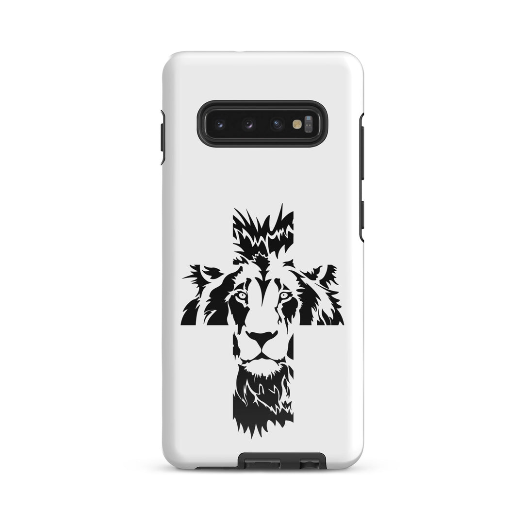Christian Phone Case Aslan Cross White for Samsung® Samsung® Phone Cases Glossy Samsung Galaxy S10 Plus 