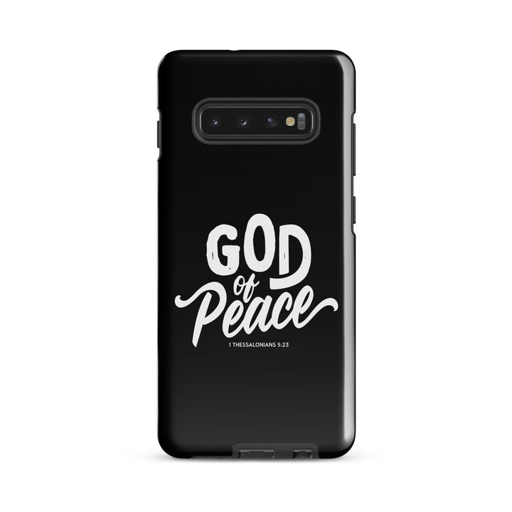 Christian Phone Case God of Peace Black for Samsung® Samsung® Phone Cases Glossy Samsung Galaxy S10 Plus 