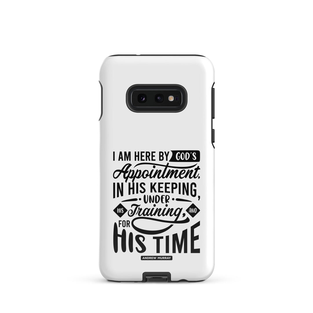 Christian Phone Case Andrew Murray's His Time White for Samsung® Samsung® Phone Cases Glossy Samsung Galaxy S10e