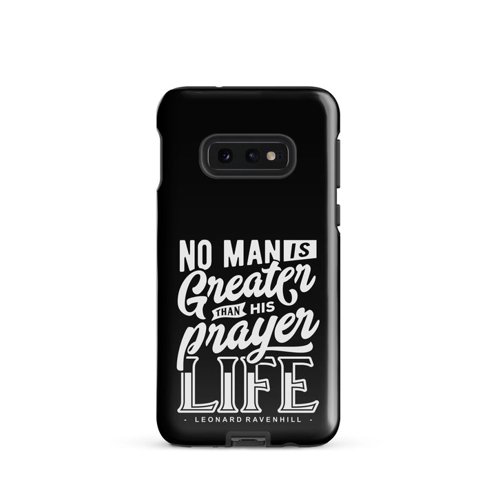 Christian Phone Case Leonard Ravenhill's Prayer Life Black for Samsung® Samsung® Phone Cases Glossy Samsung Galaxy S10e