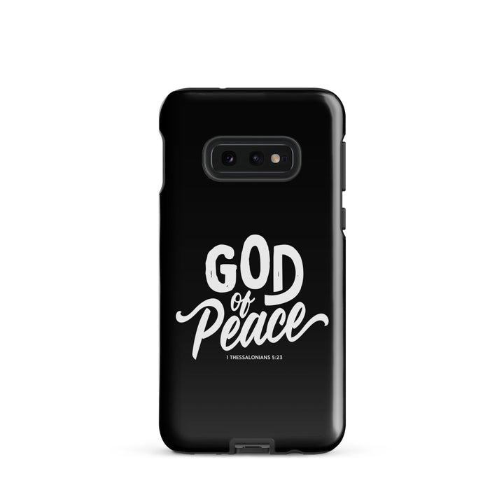 Christian Phone Case God of Peace Black for Samsung® Samsung® Phone Cases Glossy Samsung Galaxy S10e 