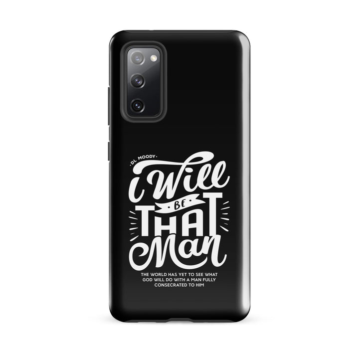 Christian Phone Case D.L. Moody's I Will Be That Man for Samsung® Samsung® Phone Cases Glossy Samsung Galaxy S20 FE