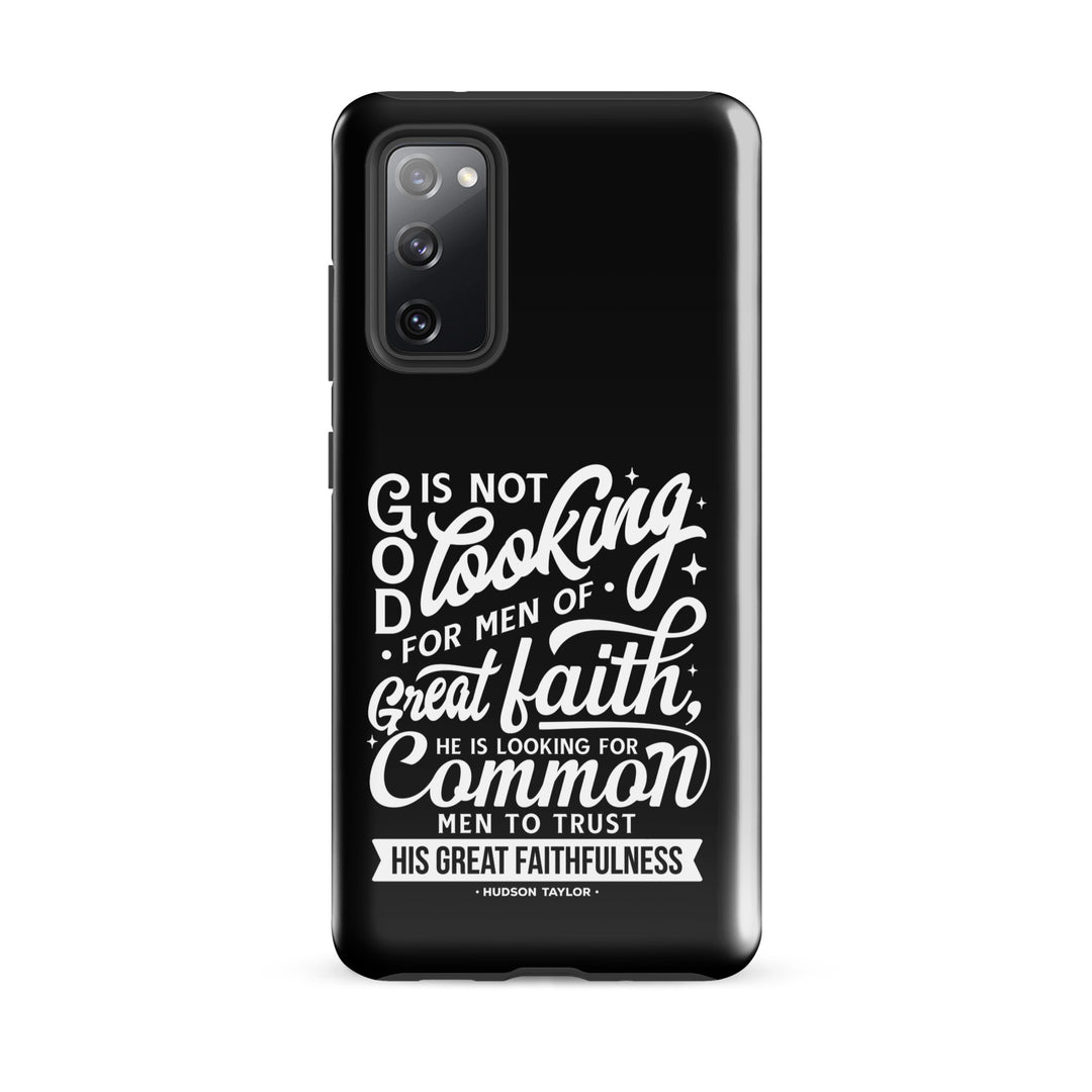 Christian Phone Case Hudson Taylor Common Men Black for Samsung® Samsung® Phone Cases Glossy Samsung Galaxy S20 FE