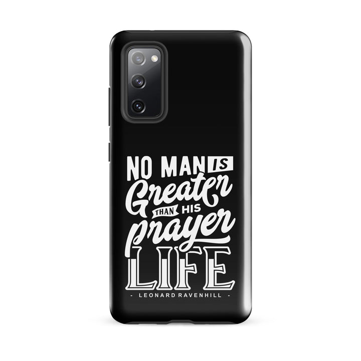 Christian Phone Case Leonard Ravenhill's Prayer Life Black for Samsung® Samsung® Phone Cases Glossy Samsung Galaxy S20 FE