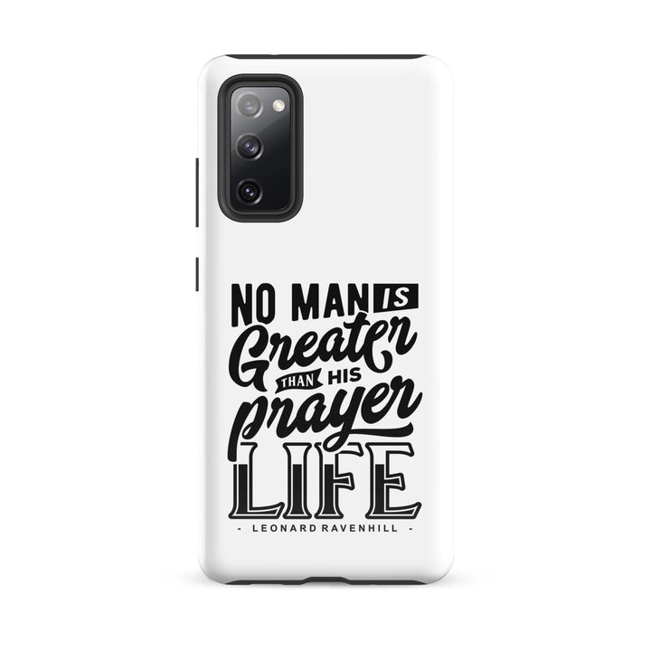 Christian Phone Case Leonard Ravenhill's Prayer Life White for Samsung® Samsung® Phone Cases Glossy Samsung Galaxy S20 FE