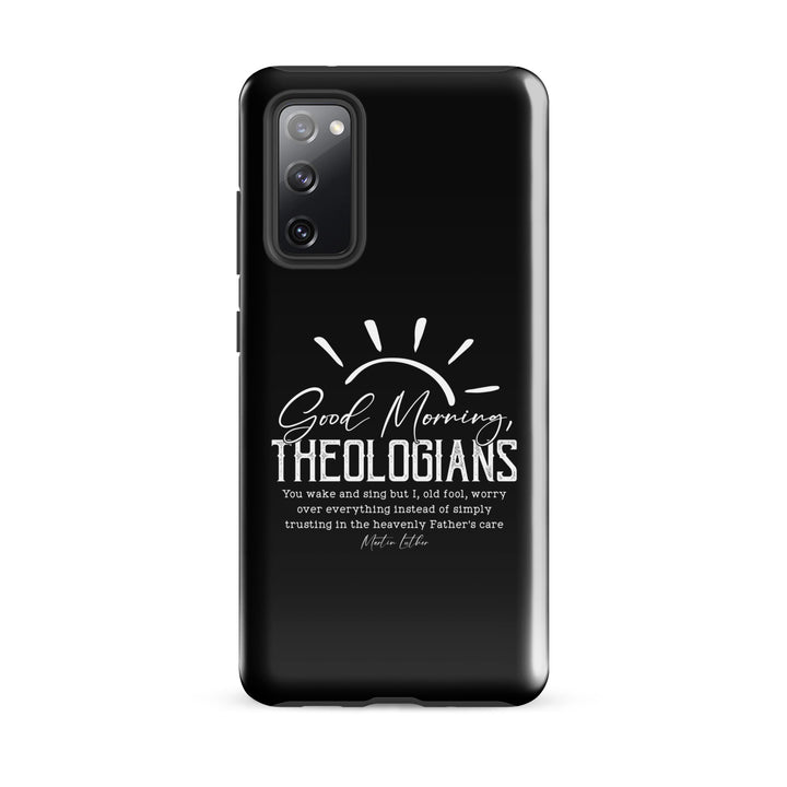 Christian Phone Case Martin Luther's Theologians Black for Samsung® Samsung® Phone Cases Glossy Samsung Galaxy S20 FE