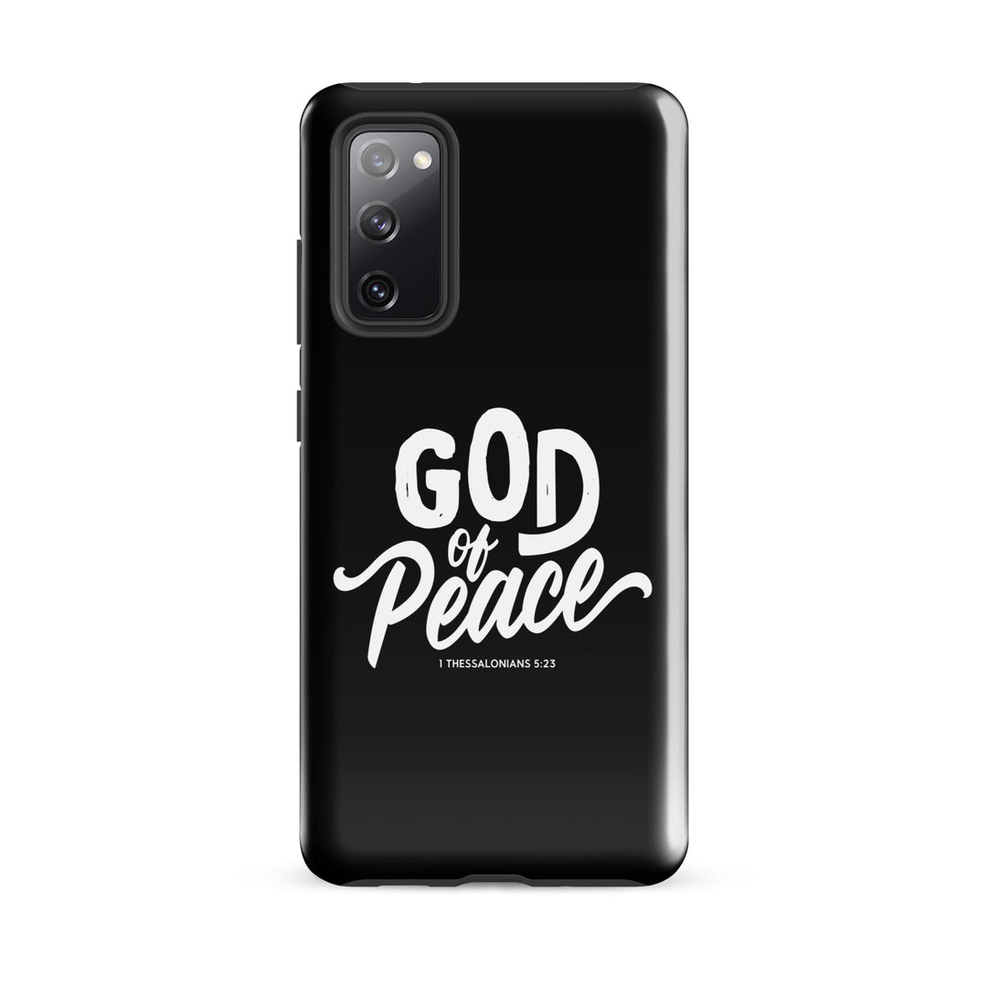 Christian Phone Case God of Peace Black for Samsung® Samsung® Phone Cases Glossy Samsung Galaxy S20 FE 