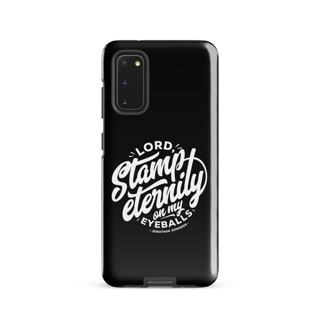 Christian Phone Case Jonathan Edwards Stamp Eternity Black for Samsung® Samsung® Phone Cases Glossy Samsung Galaxy S20
