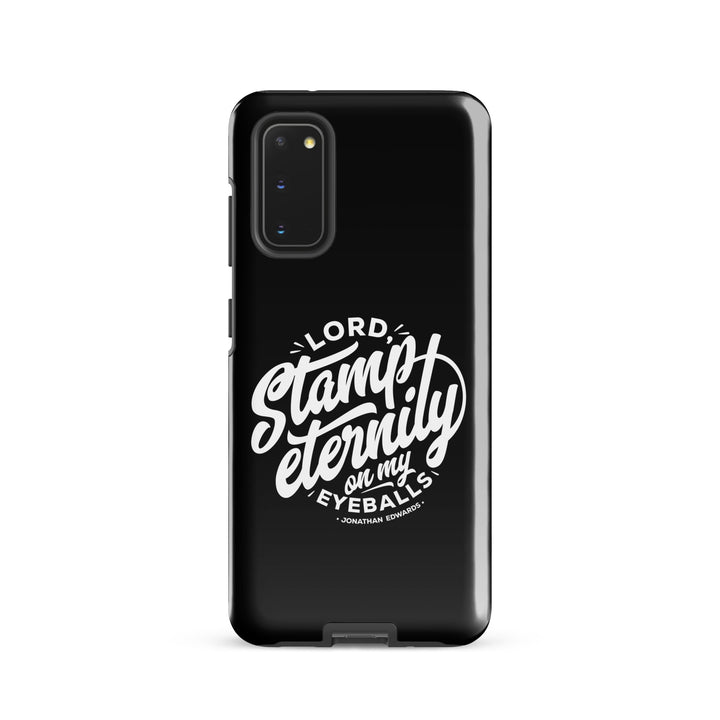 Christian Phone Case Jonathan Edwards Stamp Eternity Black for Samsung® Samsung® Phone Cases Glossy Samsung Galaxy S20