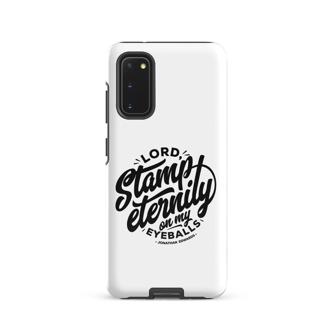 Christian Phone Case Jonathan Edwards Stamp Eternity White for Samsung® Samsung® Phone Cases Glossy Samsung Galaxy S20