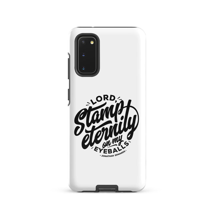 Christian Phone Case Jonathan Edwards Stamp Eternity White for Samsung® Samsung® Phone Cases Glossy Samsung Galaxy S20