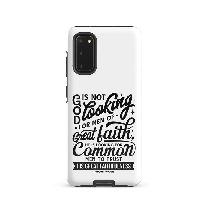 Christian Phone Case Hudson Taylor Common Men White for Samsung® Samsung® Phone Cases Glossy Samsung Galaxy S20
