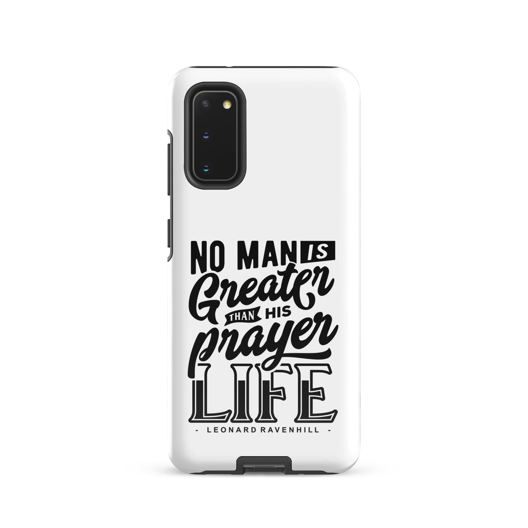 Christian Phone Case Leonard Ravenhill's Prayer Life White for Samsung® Samsung® Phone Cases Glossy Samsung Galaxy S20