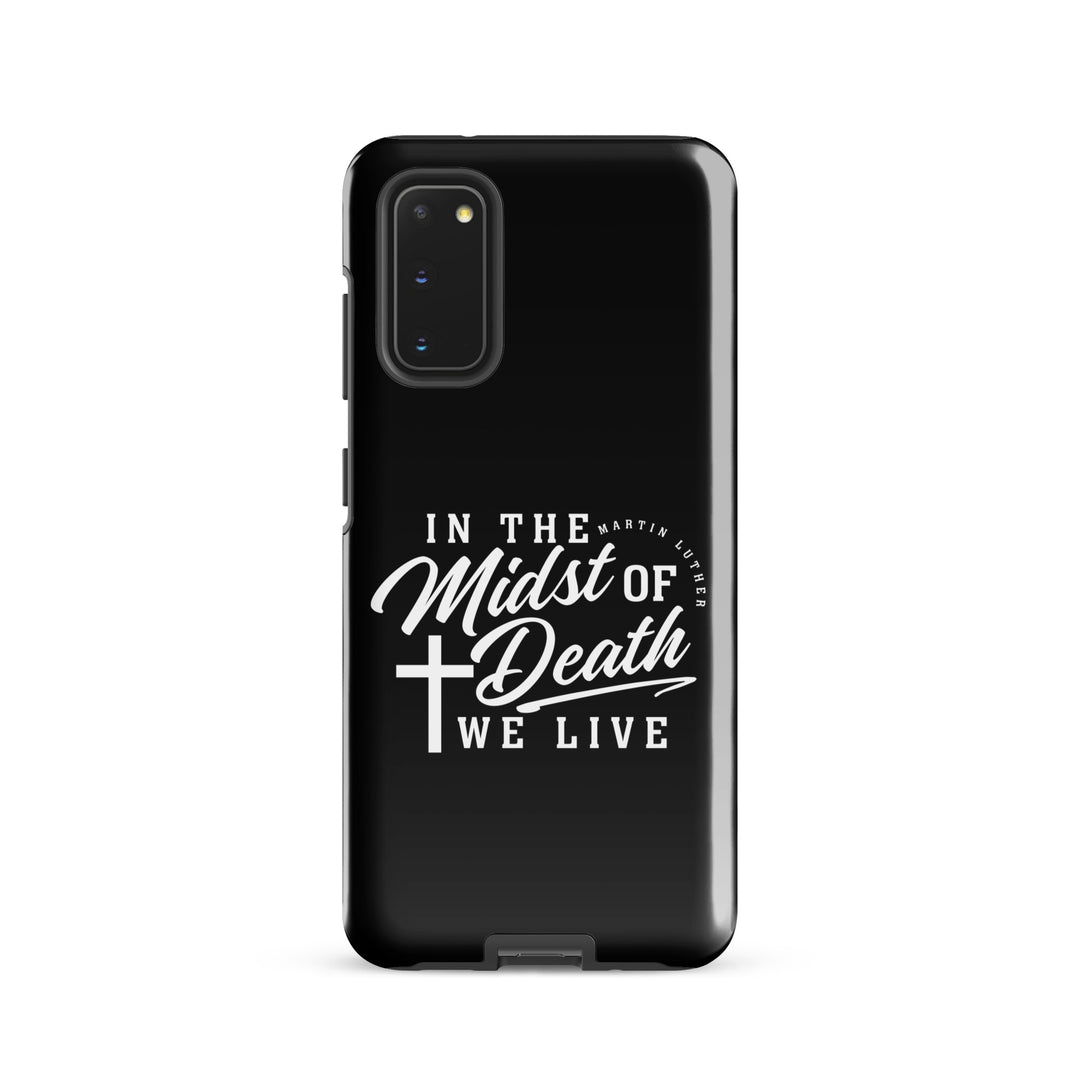 Christian Phone Case Martin Luther's Midst of Death Black for Samsung® Samsung® Phone Cases Glossy Samsung Galaxy S20