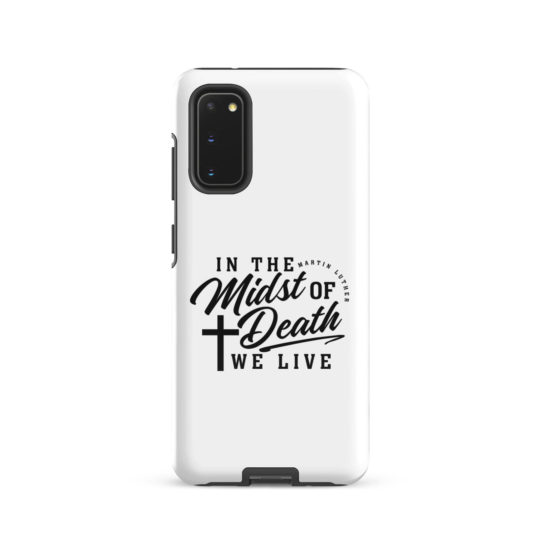 Christian Phone Case Martin Luther's Midst of Death White for Samsung® Samsung® Phone Cases Glossy Samsung Galaxy S20