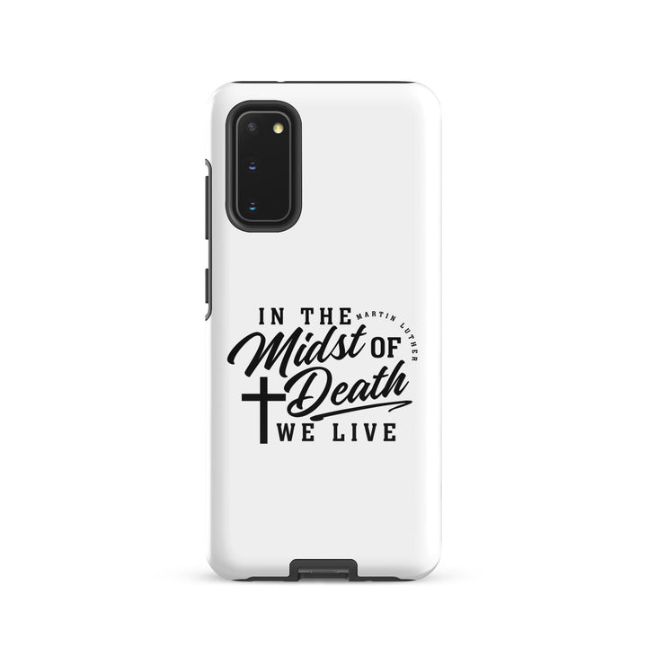 Christian Phone Case Martin Luther's Midst of Death White for Samsung® Samsung® Phone Cases Glossy Samsung Galaxy S20