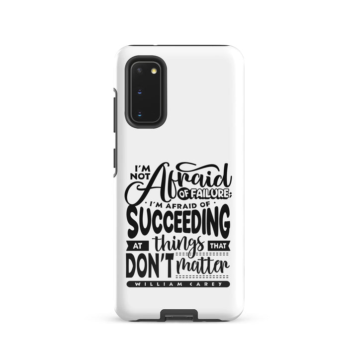 Christian Phone Case William Carey's Things That Matter White for Samsung® Samsung® Phone Cases Glossy Samsung Galaxy S20