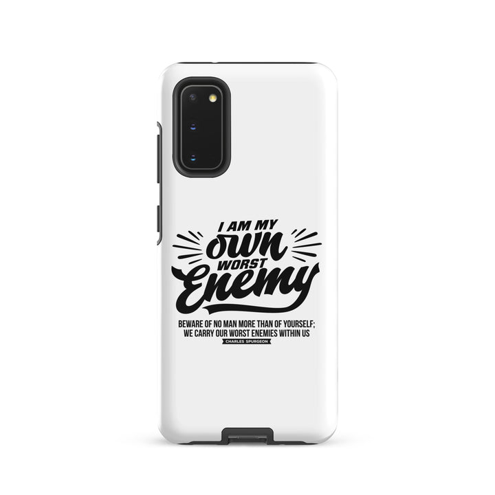Christian Phone Case Charles Spurgeon's Worst Enemy White for Samsung® Samsung® Phone Cases Glossy Samsung Galaxy S20
