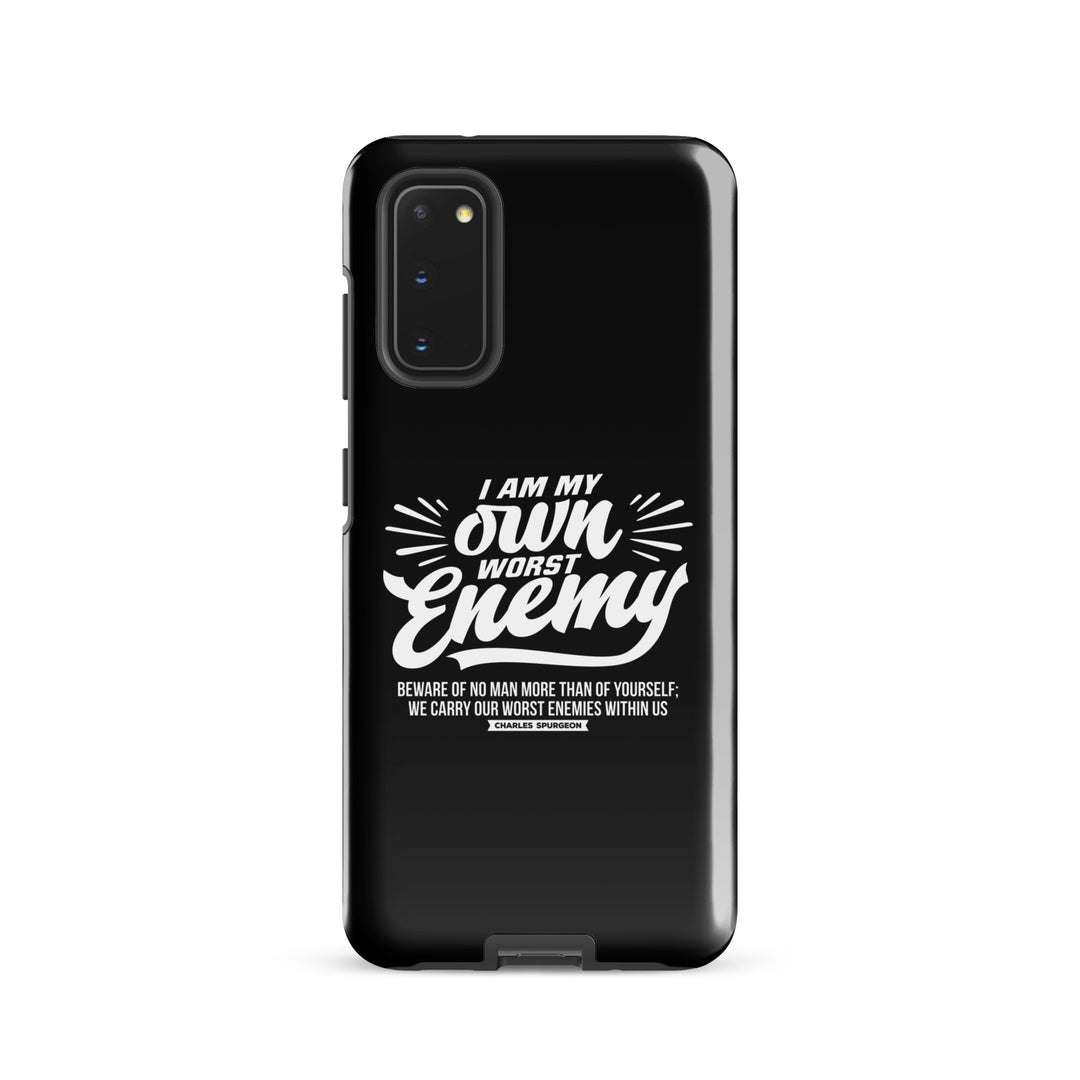 Christian Phone Case Charles Spurgeon's Worst Enemy Black for Samsung® Samsung® Phone Cases Glossy Samsung Galaxy S20