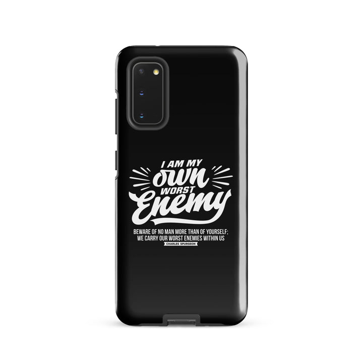 Christian Phone Case Charles Spurgeon's Worst Enemy Black for Samsung® Samsung® Phone Cases Glossy Samsung Galaxy S20