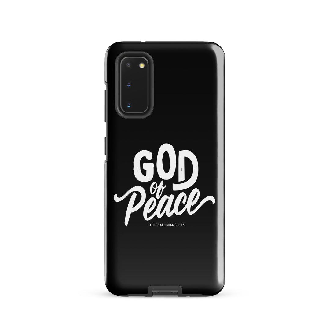 Christian Phone Case God of Peace Black for Samsung® Samsung® Phone Cases Glossy Samsung Galaxy S20 