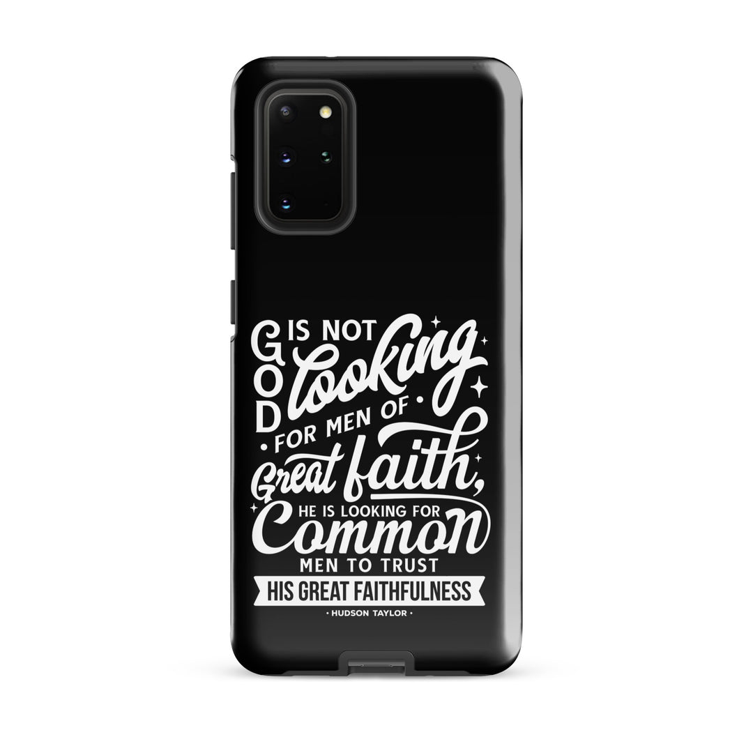 Christian Phone Case Hudson Taylor Common Men Black for Samsung® Samsung® Phone Cases Glossy Samsung Galaxy S20 Plus