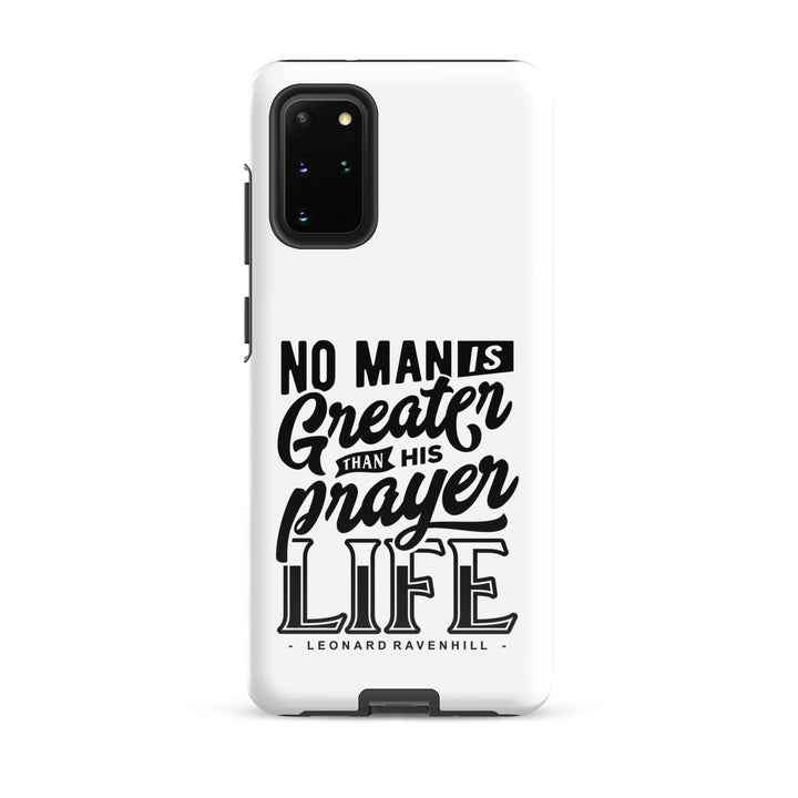 Christian Phone Case Leonard Ravenhill's Prayer Life White for Samsung® Samsung® Phone Cases Glossy Samsung Galaxy S20 Plus
