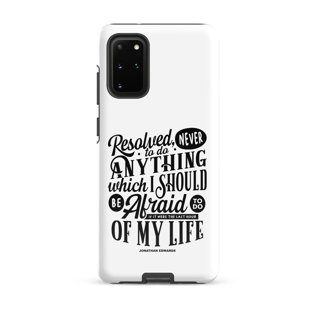 Christian Phone Case Jonathan Edwards Last Hour White for Samsung® Samsung® Phone Cases Glossy Samsung Galaxy S20 Plus