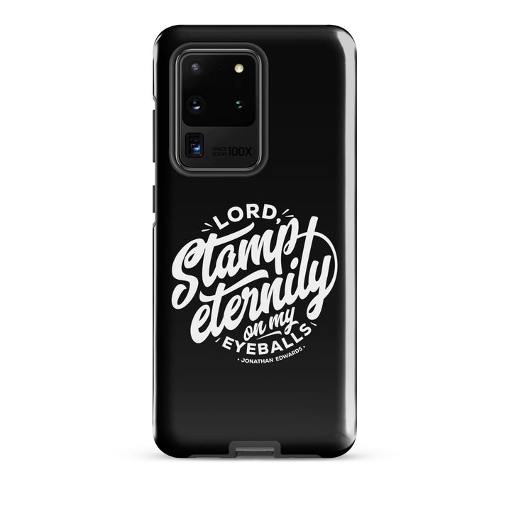 Christian Phone Case Jonathan Edwards Stamp Eternity Black for Samsung® Samsung® Phone Cases Glossy Samsung Galaxy S20 Ultra