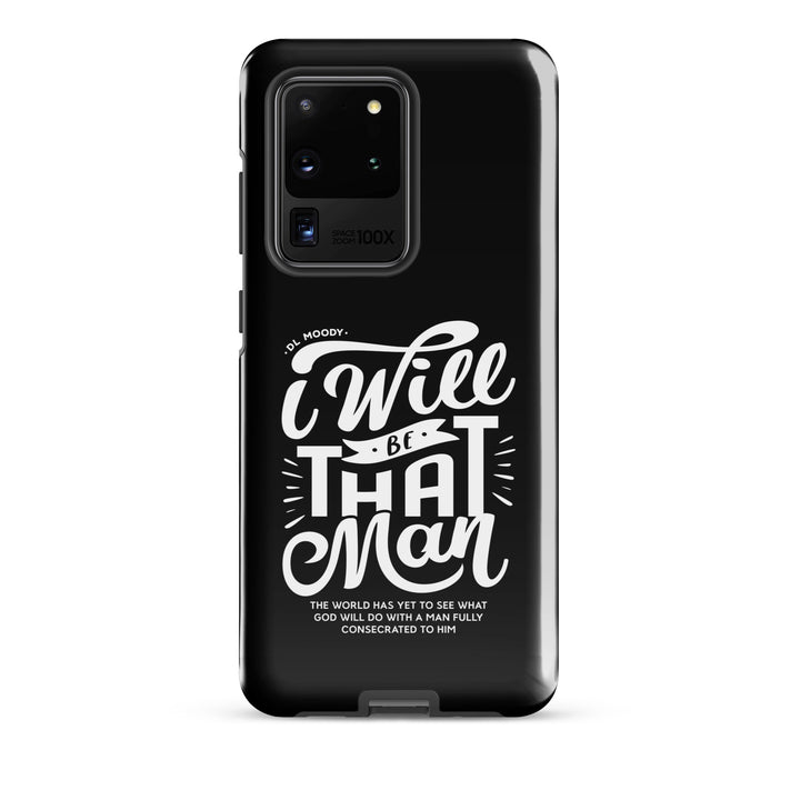 Christian Phone Case D.L. Moody's I Will Be That Man for Samsung® Samsung® Phone Cases Glossy Samsung Galaxy S20 Ultra