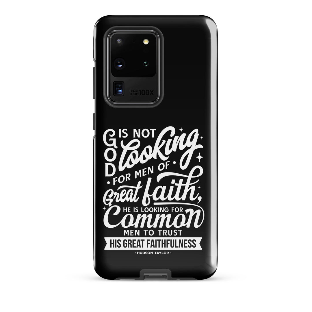 Christian Phone Case Hudson Taylor Common Men Black for Samsung® Samsung® Phone Cases Glossy Samsung Galaxy S20 Ultra