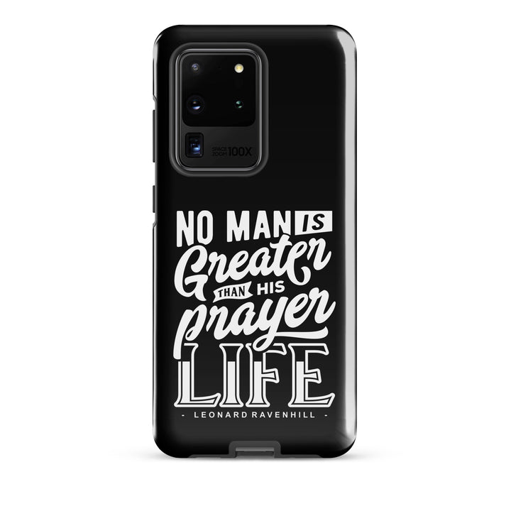 Christian Phone Case Leonard Ravenhill's Prayer Life Black for Samsung® Samsung® Phone Cases Glossy Samsung Galaxy S20 Ultra