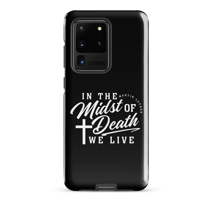 Christian Phone Case Martin Luther's Midst of Death Black for Samsung® Samsung® Phone Cases Glossy Samsung Galaxy S20 Ultra