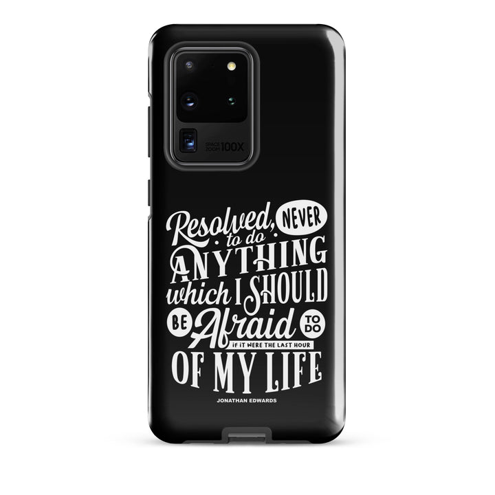 Christian Phone Case Jonathan Edwards Last Hour Black for Samsung® Samsung® Phone Cases Glossy Samsung Galaxy S20 Ultra