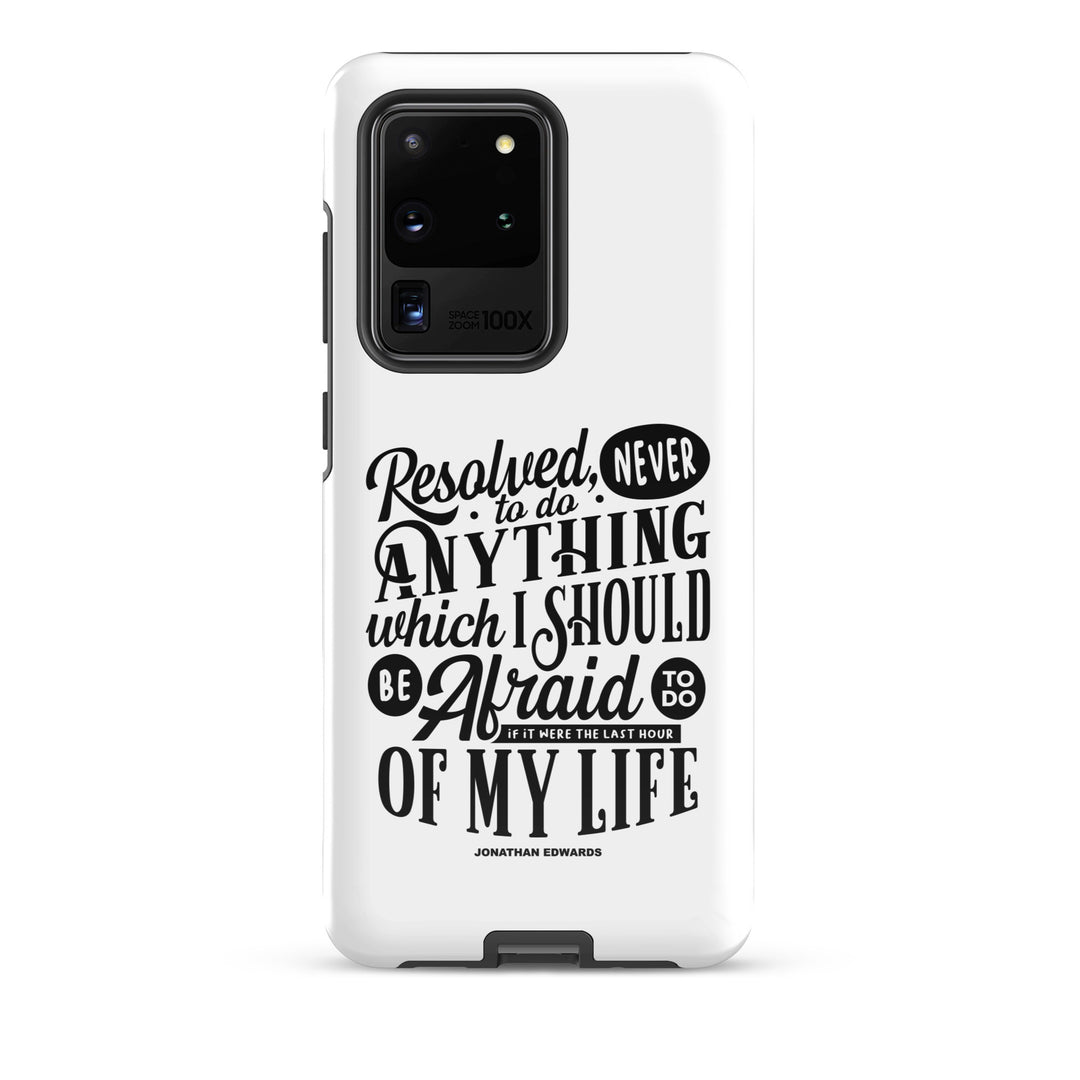 Christian Phone Case Jonathan Edwards Last Hour White for Samsung® Samsung® Phone Cases Glossy Samsung Galaxy S20 Ultra
