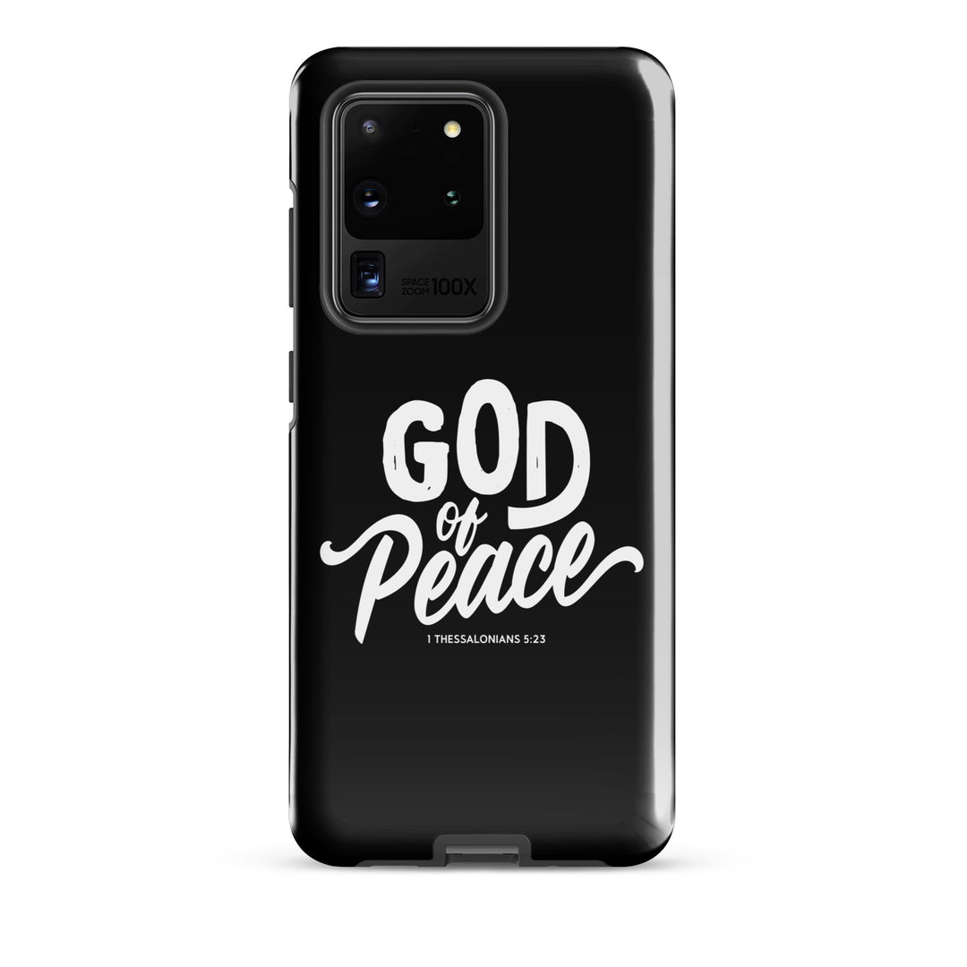Christian Phone Case God of Peace Black for Samsung® Samsung® Phone Cases Glossy Samsung Galaxy S20 Ultra 
