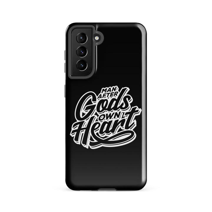 Christian Phone Case Man After God's Heart for Samsung® Samsung® Phone Cases Glossy Samsung Galaxy S21 FE 