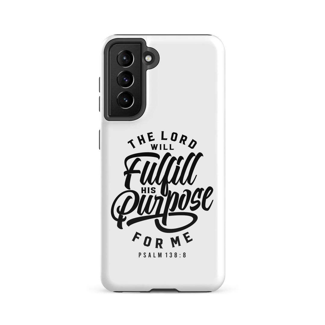 Christian Phone Case Fulfill His Purpose for Samsung® Samsung® Phone Cases Glossy Samsung Galaxy S21 FE 
