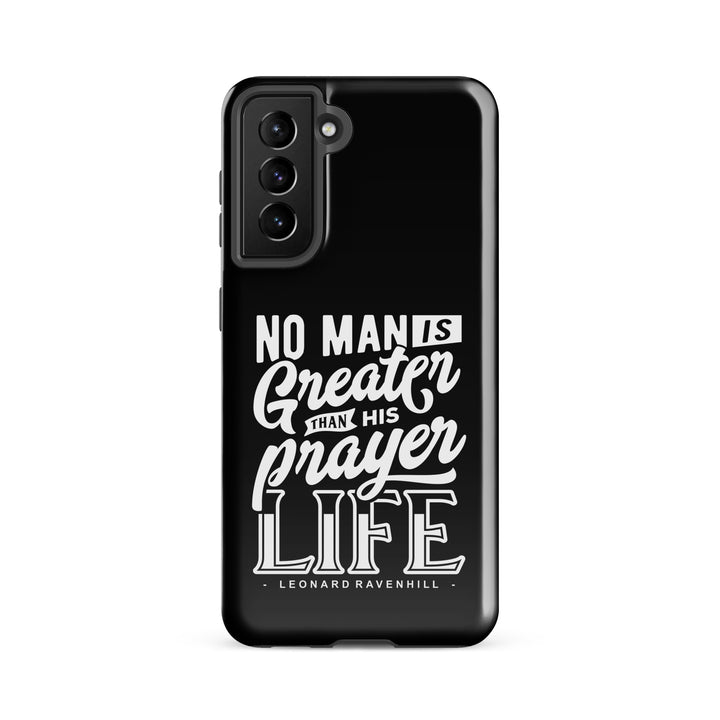 Christian Phone Case Leonard Ravenhill's Prayer Life Black for Samsung® Samsung® Phone Cases Glossy Samsung Galaxy S21 FE