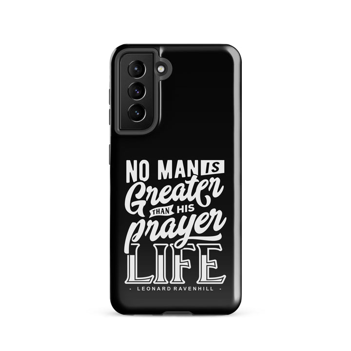 Christian Phone Case Leonard Ravenhill's Prayer Life Black for Samsung® Samsung® Phone Cases Glossy Samsung Galaxy S21