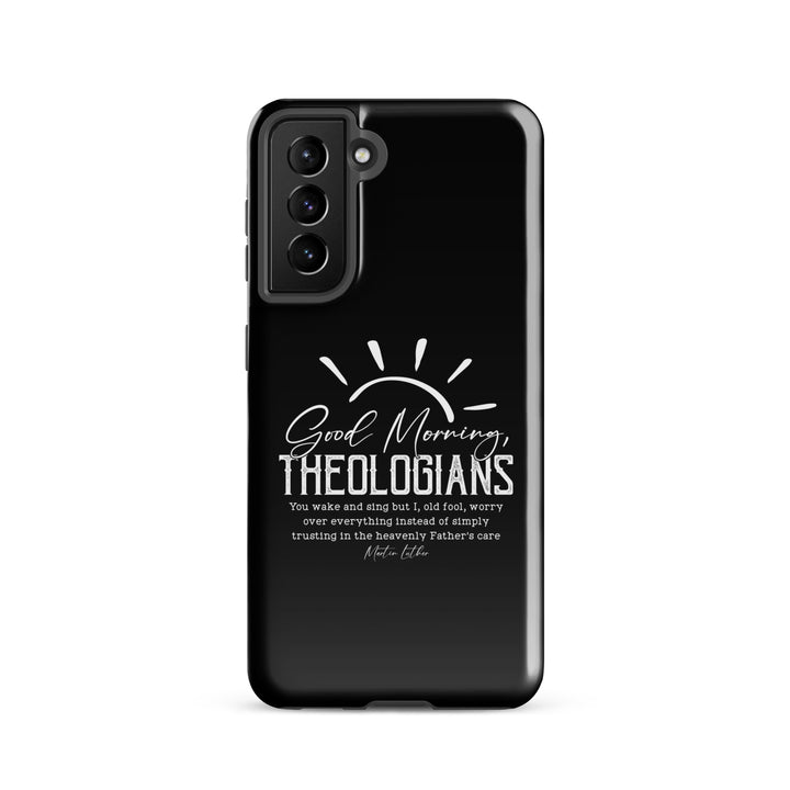 Christian Phone Case Martin Luther's Theologians Black for Samsung® Samsung® Phone Cases Glossy Samsung Galaxy S21