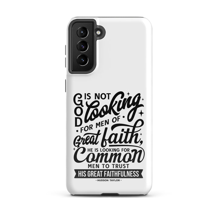 Christian Phone Case Hudson Taylor Common Men White for Samsung® Samsung® Phone Cases Glossy Samsung Galaxy S21 Plus