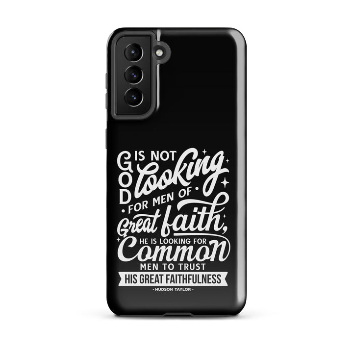 Christian Phone Case Hudson Taylor Common Men Black for Samsung® Samsung® Phone Cases Glossy Samsung Galaxy S21 Plus