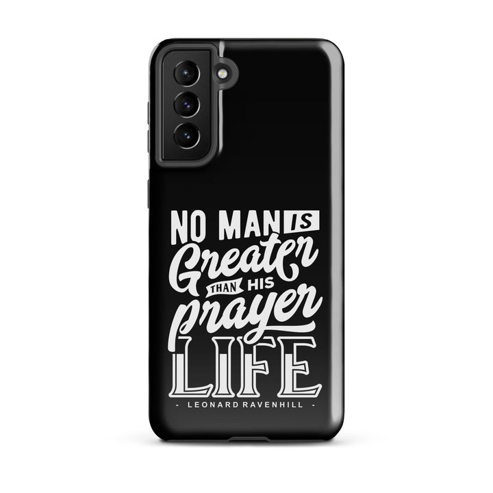 Christian Phone Case Leonard Ravenhill's Prayer Life Black for Samsung® Samsung® Phone Cases Glossy Samsung Galaxy S21 Plus