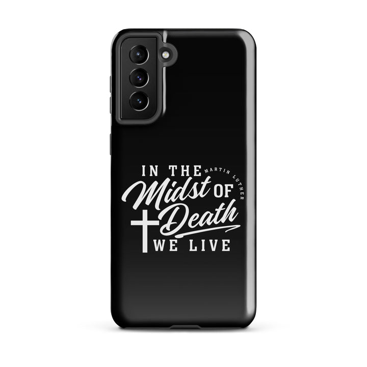 Christian Phone Case Martin Luther's Midst of Death Black for Samsung® Samsung® Phone Cases Glossy Samsung Galaxy S21 Plus