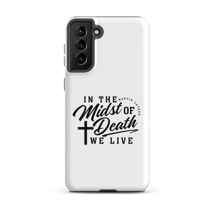 Christian Phone Case Martin Luther's Midst of Death White for Samsung® Samsung® Phone Cases Glossy Samsung Galaxy S21 Plus