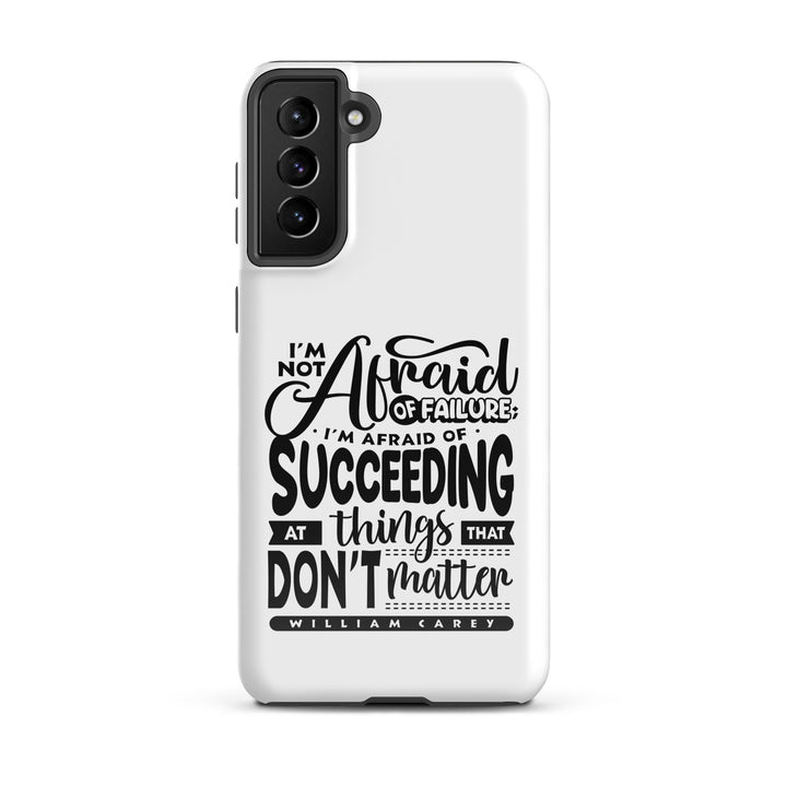 Christian Phone Case William Carey's Things That Matter White for Samsung® Samsung® Phone Cases Glossy Samsung Galaxy S21 Plus
