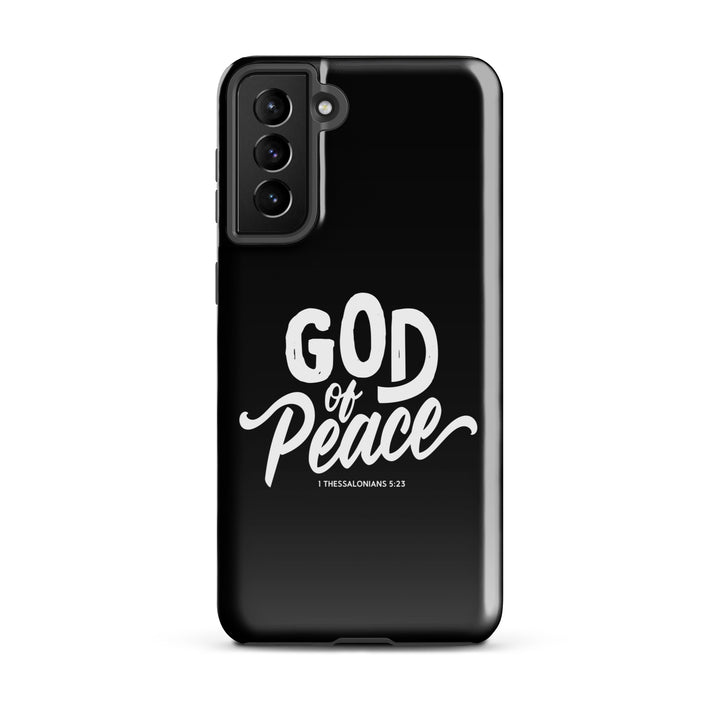 Christian Phone Case God of Peace Black for Samsung® Samsung® Phone Cases Glossy Samsung Galaxy S21 Plus 